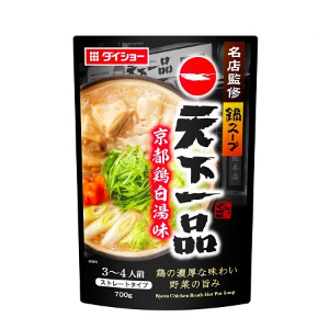 ダイショー　天下一品鍋スープ　京都鶏白湯味