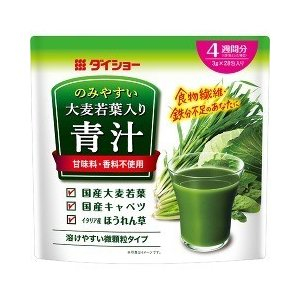 売り切れごめん ダイショー　のみやすい大麦入り青汁4週間分 3ｇ&times;28本