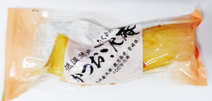 ・ 太陽漬物　低温熟成かつお沢庵　ハーフ 1個