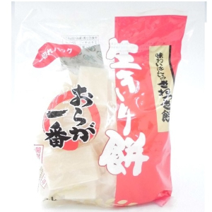 ・ 丸善　生切り餅　(もち米粉使用)　おらが一番 １ｋｇ