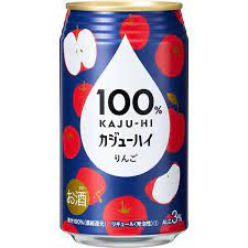 100％ＫＡＪＵ-ＨＩ　果汁ハイ　りんご