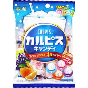 売り切れごめん アサヒ　カルピスキャンディ 100ｇ