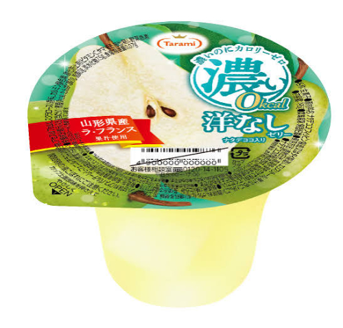 売り切れごめん たらみ　濃い洋なしゼリー　カロリー0 195ｇ