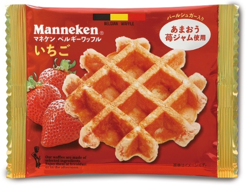 ・ マネケン いちごワッフル※現品限り!なくなり次第終了 1個