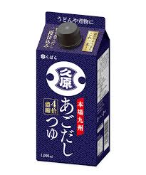 ・ 久原醤油 あごだしつゆ 500ml