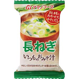 アマノフーズ いつものおみそ汁　長ねぎ ９ｇ