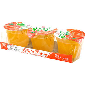 ３連オレンジゼリー