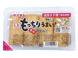 ・ やまみ しっかりうまい木綿厚揚げ 4枚入